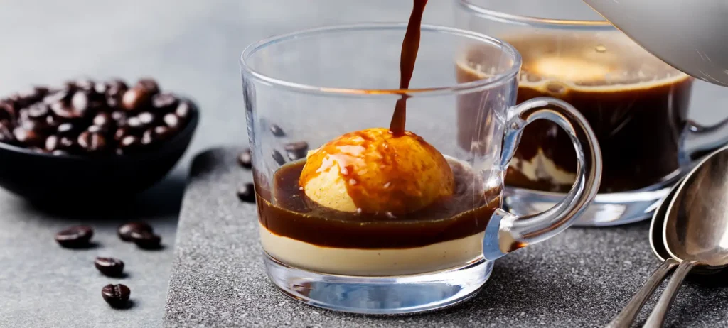 Affogato affogato coffee