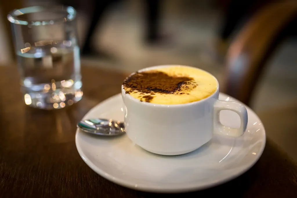 Vietnamese egg coffee egg coffee